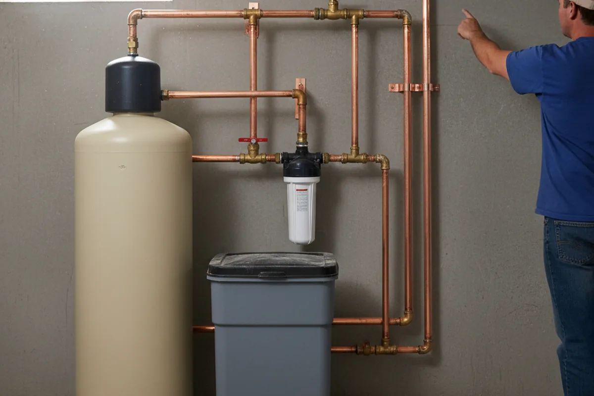 Whole-house water treatment system installed in Alapaha
